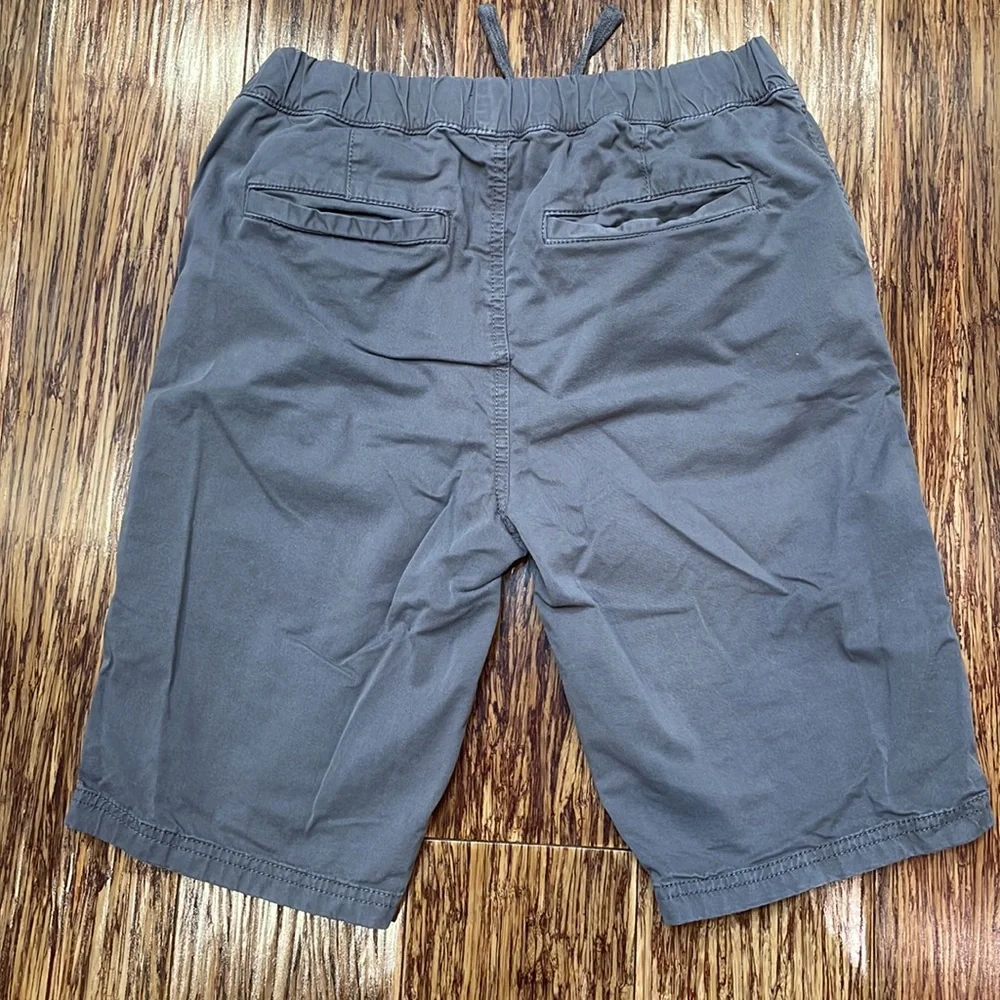 Tucker + Tate boys gray cotton drawstring shorts size XL